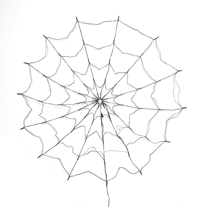 Spider web light shape, unlit